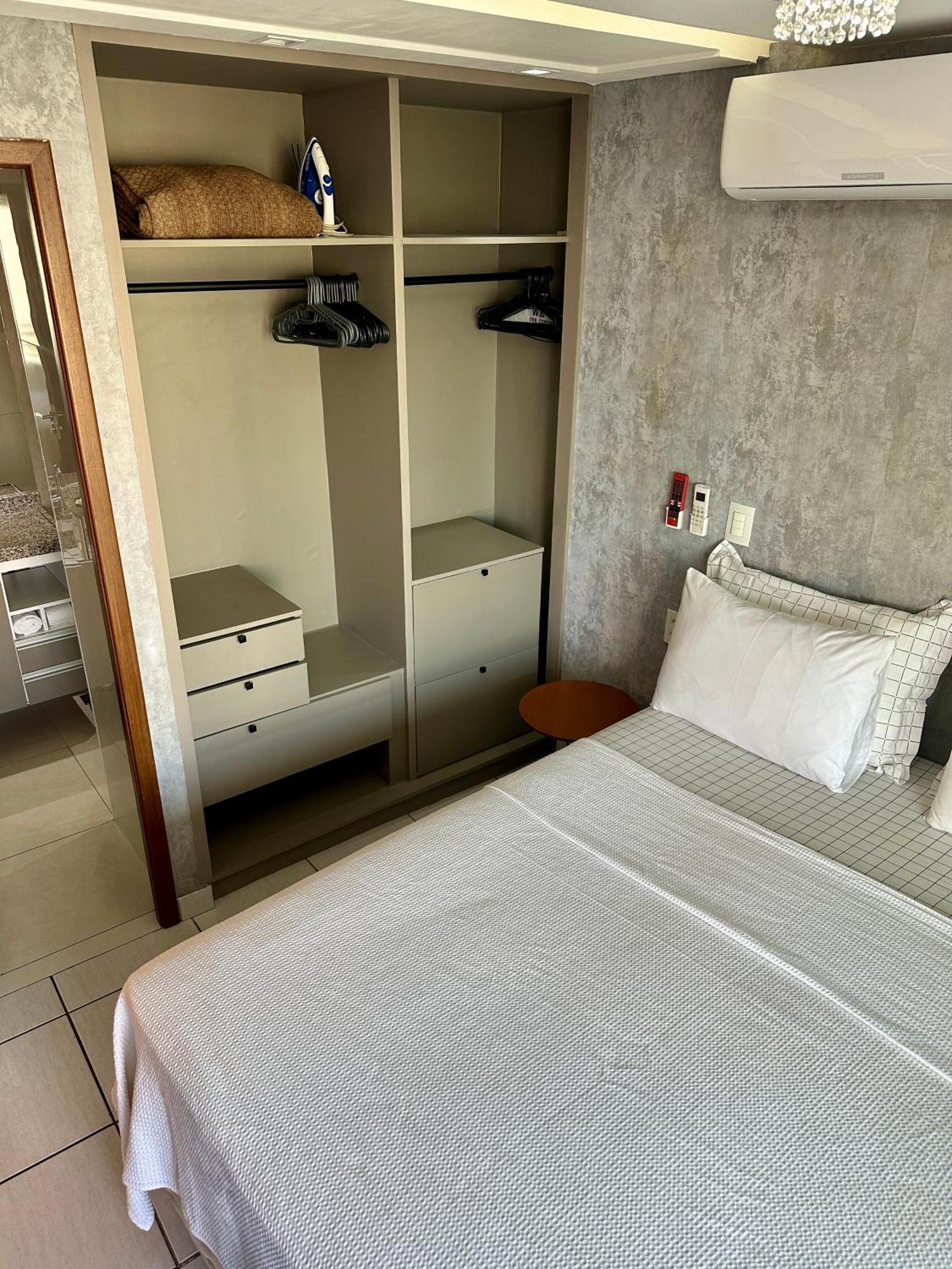 Beira Mar Apto 16º Andar Luxo 2 Quartos 公寓 福塔莱萨